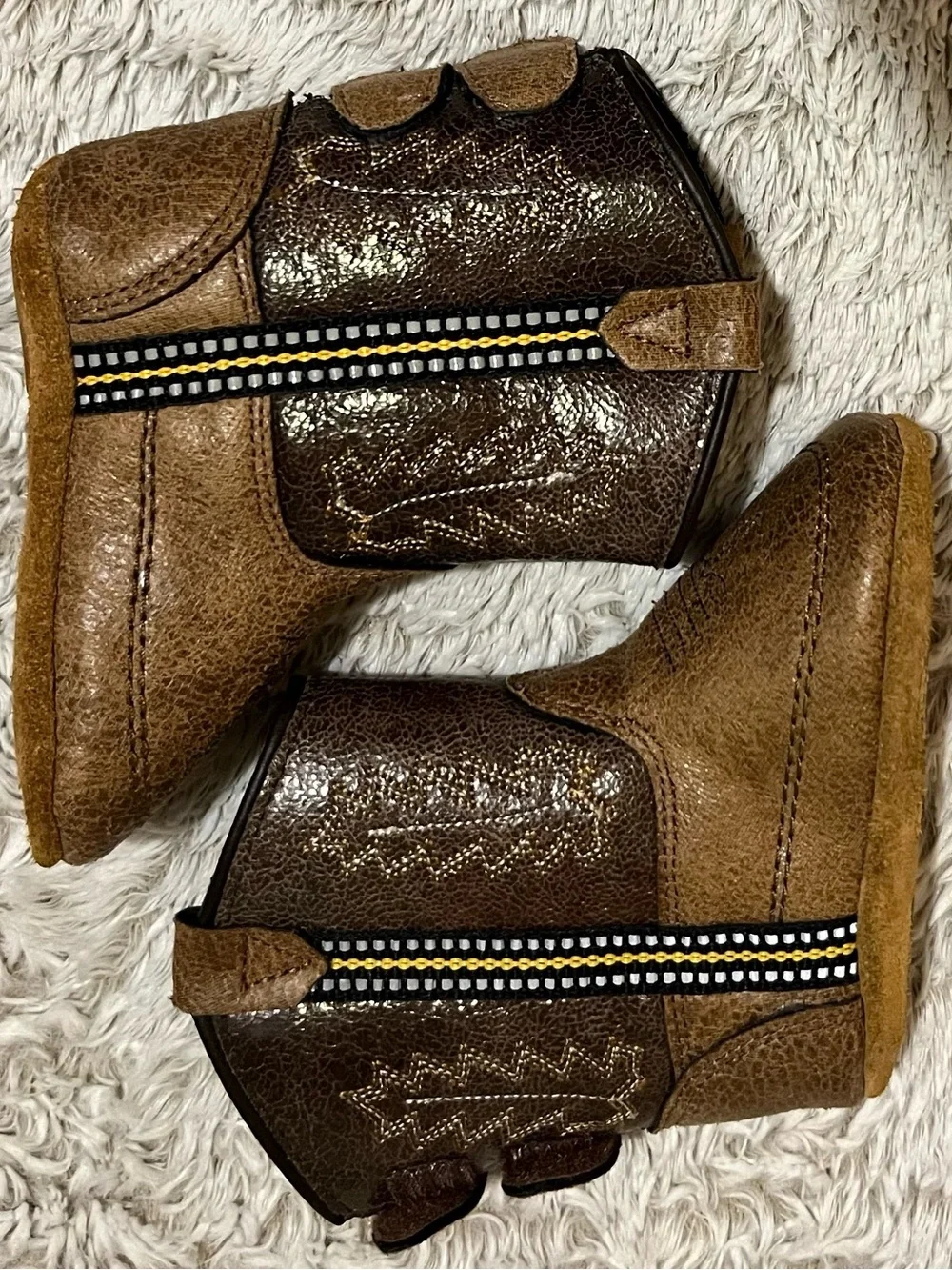 Baby boy western top with boots